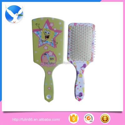 China Salon 22cm cushion hairbrush cartoon lovely personalized hairbrush personalized hairbrush for girl for sale