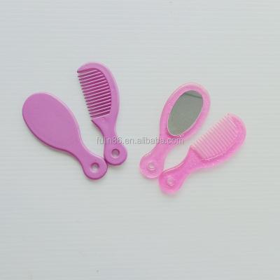 China Mini Travel Girl's Comb and Mirror Set for sale