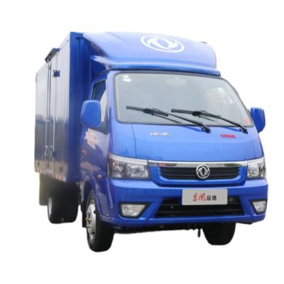 China Dongfeng 2 ton cargo van truck in gasoline/diesel engine and in 2WD 5750*1820*2670 mm for sale