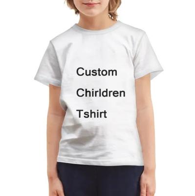 China Wholesale QUICK DRY girl unisex T-shirts boy printing custom made custom short sleeve design sublimation children kids T-shirts for sale