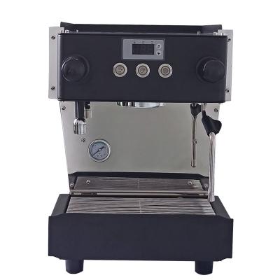 China Stainless Steel+Aluminum Semi-automatic 1 Group Tea And Coffee Commercial Espresso Machine for sale