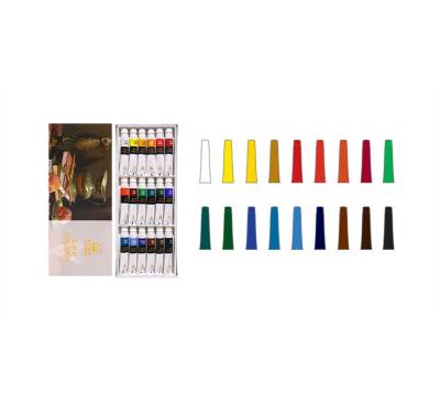 China Art Painting Private Label Artist Non-Toxic 18pcs Acrylic Paint Set for Kids Painting for sale