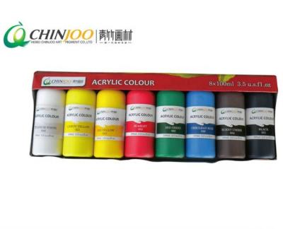 China 8*100ml acrylic paint set 702 for sale