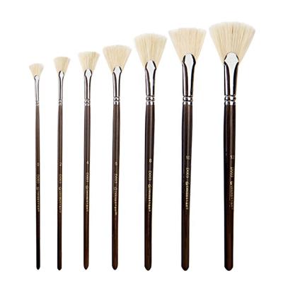 China Bristle Oil Painting Bristle Brush/Acrylics Brush for sale