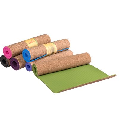 China Quality Manufacturer Customized Logo Light Weight Fitness Breathable Eco-friendly Travel Yoga Mat for sale