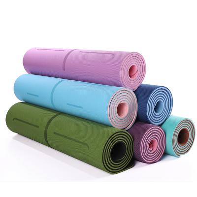 China Hot Selling Outdoor Yoga Mat Eco - Friendly Durable Comfortable Fitness Safety Anti Slip for sale