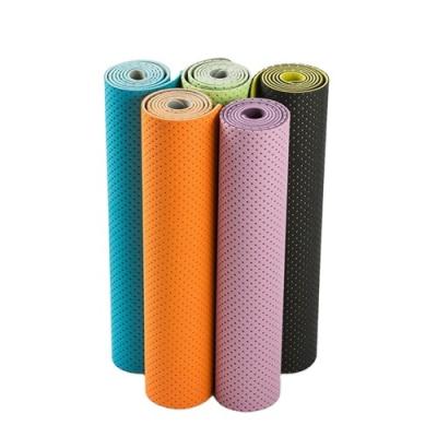 China Eco-Friendly Printing Custom Sustainable Anti-Slip Durable Eco Friendly Yoga Mat Foldable Mat for sale