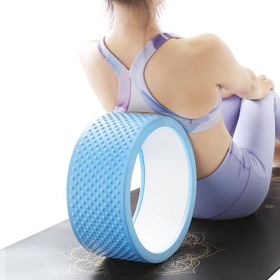 China Low Price Gym Promotion Eco-friendly Custom Anti-skid Goods Fitness Yoga Wheel for sale