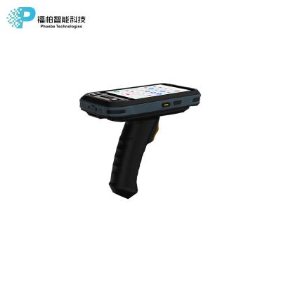 China PDA portátil resistente con empuñadura de pistola terminal portátil de computadora móvil 1D / 2D escáner de código de barras en venta