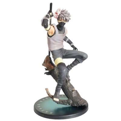 China The Konoha Wolf Anbe Kakashi Figure Decoration Animation White Statues Minimalist Anime Figure Model for sale