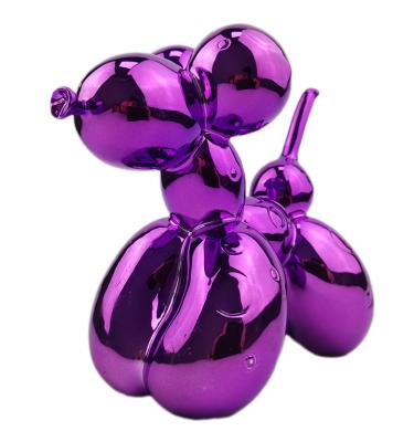 China SMALL metal RESIN BALLOON DOG RING HOLDER/Christmas gift for sale