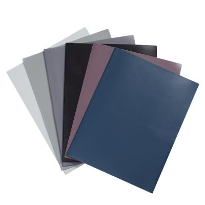 China Wholesale Recyclable PP Plastic Customize Fashion Handmade White Cardboard Paper Business Document Folders For School Office for sale