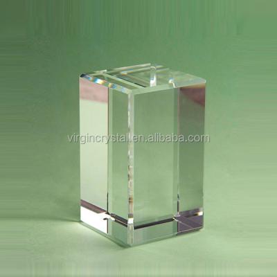 China Europe Crystal Block Empty Cube In Different Shapes For 3D Laser Engraving for sale