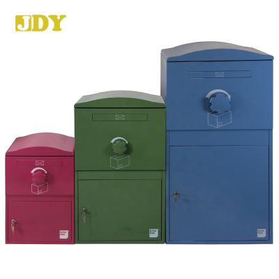 China Customized Design Large Capacity Waterproof Anti Theft Parcel Drop Delivery Standalone Wall Mounted Box for sale