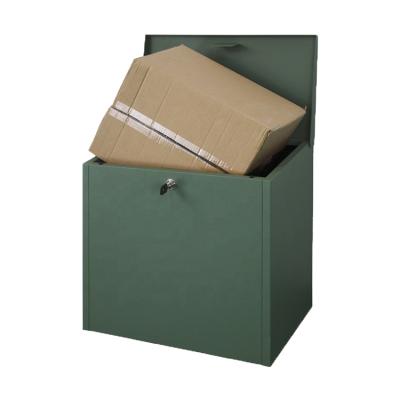 China Waterproof Galvanized Steel Drum Mailbox Parcel Box Delivery Box Large Parcels for sale