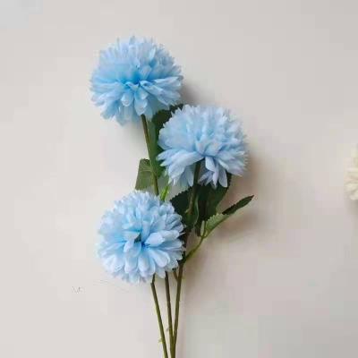 China Wholesale Fabric Artificial Silk Dandelion Flower For Home Wedding Decoration for sale