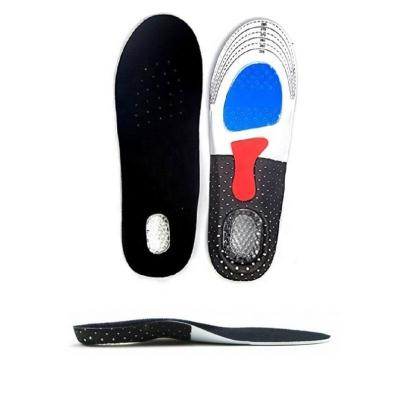 China Breathable Sports Insole EVA Foam Air Ventilation Cooling Low Arch Support Insole Shoe Insert With Hollow Out Design for sale