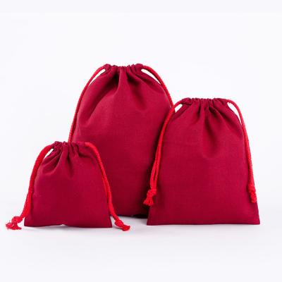 China 100% Eco-Friendly Bolsas De Lona Compras Promocional Regalo Hot Selling Outdoor Cotton Canvas Shopping Bag Drawstring for sale