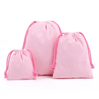 China Bolsas De Lona Compras Promocional Regalo Oriou Eco-friendly 100% Cotton Drawstring Bags For Women for sale