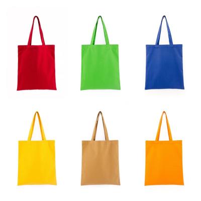 China 100% Eco-friendly Cotton Bolsas De Lona Compras Promocional Regalo Fast Delivery Solid Color Gift Bags For Travel for sale