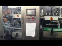 Double heads Shrink Sleeve Automatic Bottle Labeling Machine