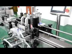 Automatic bottle adhesive labeling machine