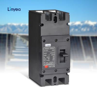 China PV Solar System DC 1000V 225A 250A 320A Solar Outdoor High Voltage Circuit Breaker 2p for sale