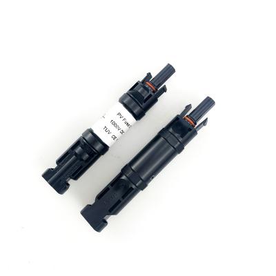 China Power 1000V 10A 15A 20A Solar Photovoltaic DC Diode Male Connector With Fuse for sale