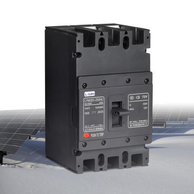 China PV solar system mccb 1000v dc electrical circuit breakers with 3p 63A 80A 100A 125A 160A 180A 200A for sale