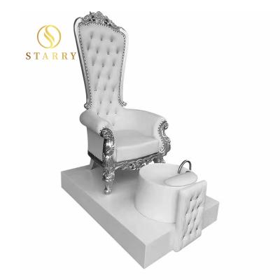 China Customized Modern Luxury Salon Furniture Beauty Salon King Throne Massage Chair Foot Pedicure Spa Chair Auto Pedicure Spa Chair for sale