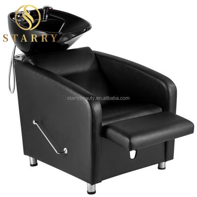 China Modern Barber Shop Shampoo Chair Hair Sink Chair Shampoo for sale