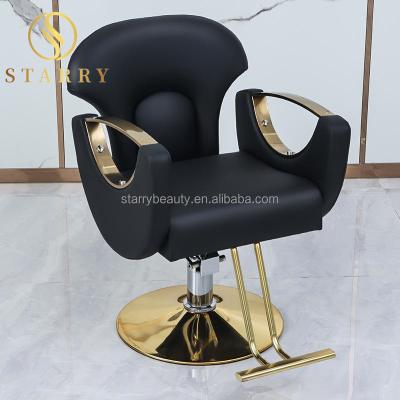 China Modern Chair Height Adjustable Beauty Salon Chair Hairdressing Salon Styling Chair for sale