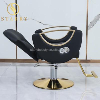 China Modern Antique Styled Salon Styling Chairs Threading Saloon Chair Salon Styling Chair for sale