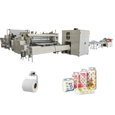 China High Speed ​​Factory Toilet Paper Tissue Paper Machine Production Line for sale