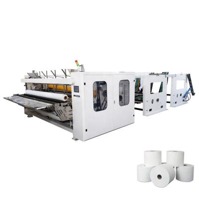 China Hotels Small Scale Easy Control Toilet Paper Making Machine for sale