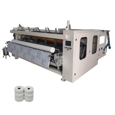 China Automatic Maxi Hotels Roll Paper Making Machine for sale