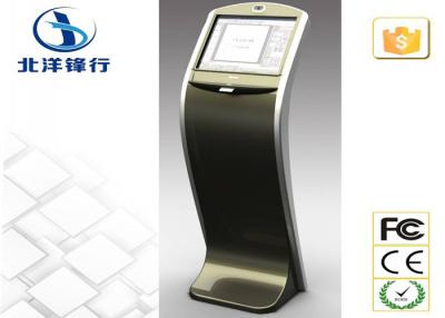 China Kundengebundener freier stehender Werbungs-Selbstservice-Bankwesen-Kiosk mit Web-Kamera zu verkaufen