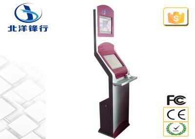 China Bluetooth / WiFi Magnetic Card Reader Interactive Screen Kiosk And Display for sale