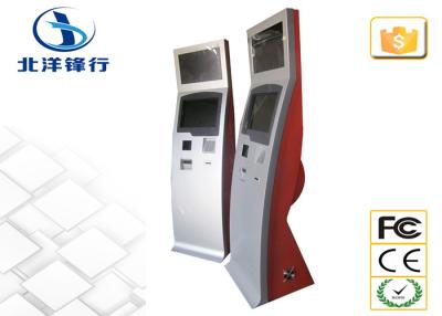 China Hotel / Shopping Mall Anti Glare LCD Dual Screen Kiosk With Touch Screen 300cd/m² for sale