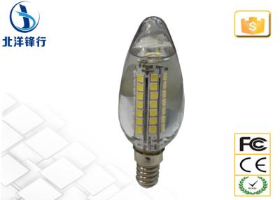 China o líquido de 3000K/4000K 400LM 4W refrigerou luzes da vela do diodo emissor de luz do bulbo do diodo emissor de luz à venda