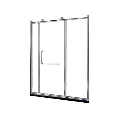 China With Frame Hotel In Glass Door Shower Room Economic Customized Made Glass Shower Cubicle With 3 Panel for sale