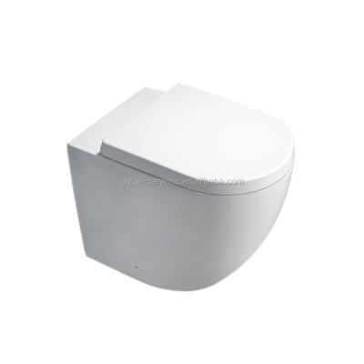 China Wholesale Price Modern Sanitary Washdown Cistern Concealed WC Ceramic West Floor Toilet for sale