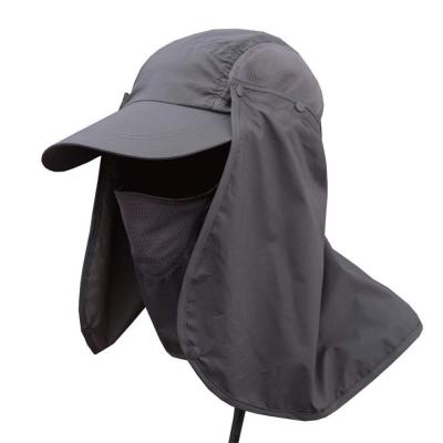 China 5-Panel TUSU Hat Fishing Hat Folding Sun Hat UV Protection Fit Men Women Hiking Fishing Outdoor Yard Garden Working for sale