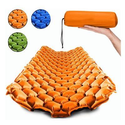 China Inflatable Premium Self Inflating Sleep Pad Lightweight Foam Filling And Top Insulation Great For Hiking&Camping for sale