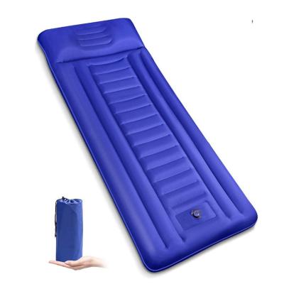 China Inflatable Premium Self Inflating Sleep Pad Lightweight Foam Filling And Top Insulation Great For Hiking&Camping for sale