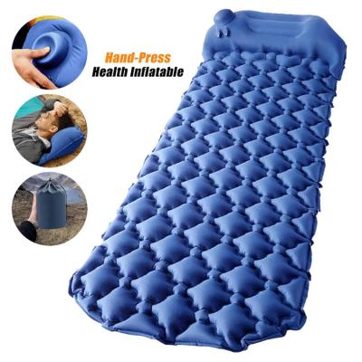 China Ultralight Self Inflating Mat Nylon Sleeping Air Pad Lightweight Camping From Homful Inflatable Factory for sale