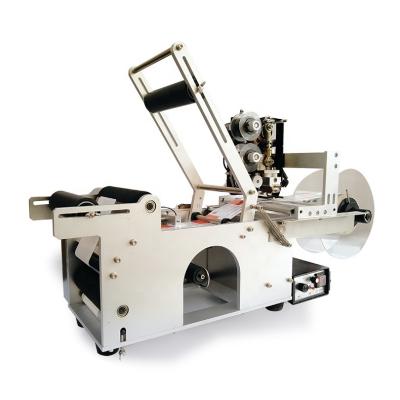 China MT-50 Food Labeling Machine Labeler Bottle Manual Labeling Machine Bottle for sale