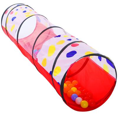 China Wholesale Viable Pop Up Play Tunnel Tent For Babies Toys For Kids Easy To Store Mesh Tunnel for sale