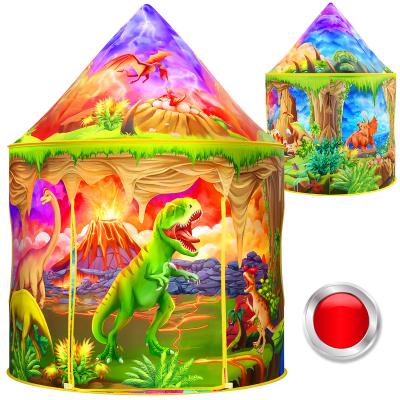 China Sports Toy Dinosaur World Teepee For Kids Pop Tent Kids House Play Tent Kids Tent Play Tent For Kids for sale