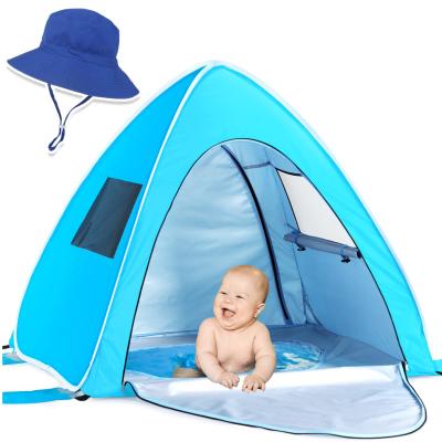 China Sports Toy Baby Beach Tent Pop Up Portable Shade Swimming Pool Sun Protection UV Shelter For Infant for sale